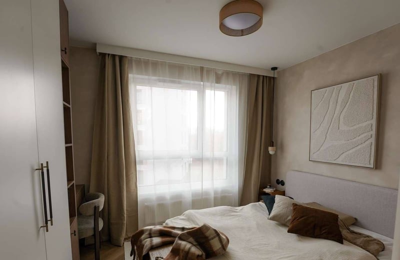 Location d’un appartement élégant de 3 pièces, 53 m², Mokotów, Varsovie, Pologne